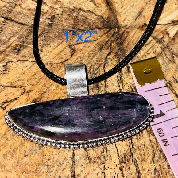 Charoite “Stone of Transformation” Pendant - Picture 5 of 10